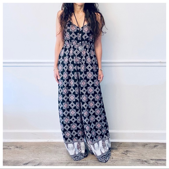 #03 GORGEOUS PRINT WIDE LEG TANK JUMPSUIT - Picture 10 of 16